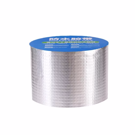 Hot Selling Aluminium Adhesive Butyl Tape Super Strong Butyl Aluminum Foil Waterproof Tape